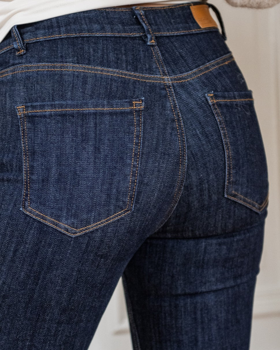 VMFLASH Jeans - Dark Blue Denim